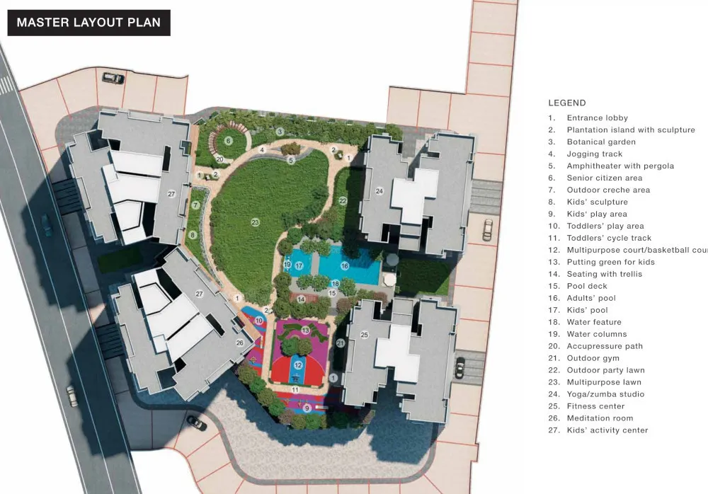 Godrej Nest Floor plan 1